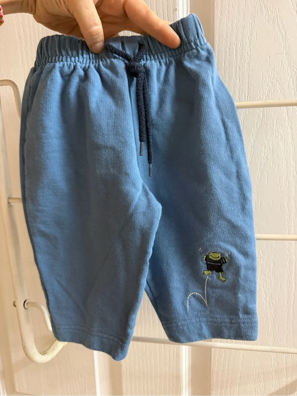 Vintage Y2K Carters drawstring pants with jumping frog embroidery